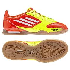 Foto zapatillas adidas fútbol sala para niños pequeños f10 in j altene/blanc (v23986) foto 228251