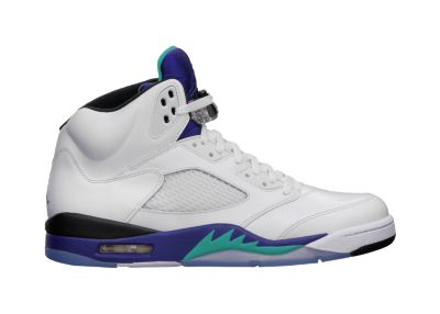 Foto Zapatillas Air Jordan 5 Retro - Hombre - Blanco/Morado - 13 foto 607339