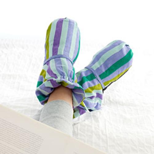 Foto Zapatillas aromarelax de rayas