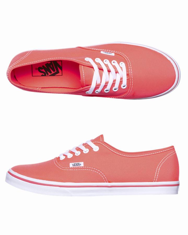Foto Zapatillas Authentic Lo Pro De Vans - Neon Coral foto 415473