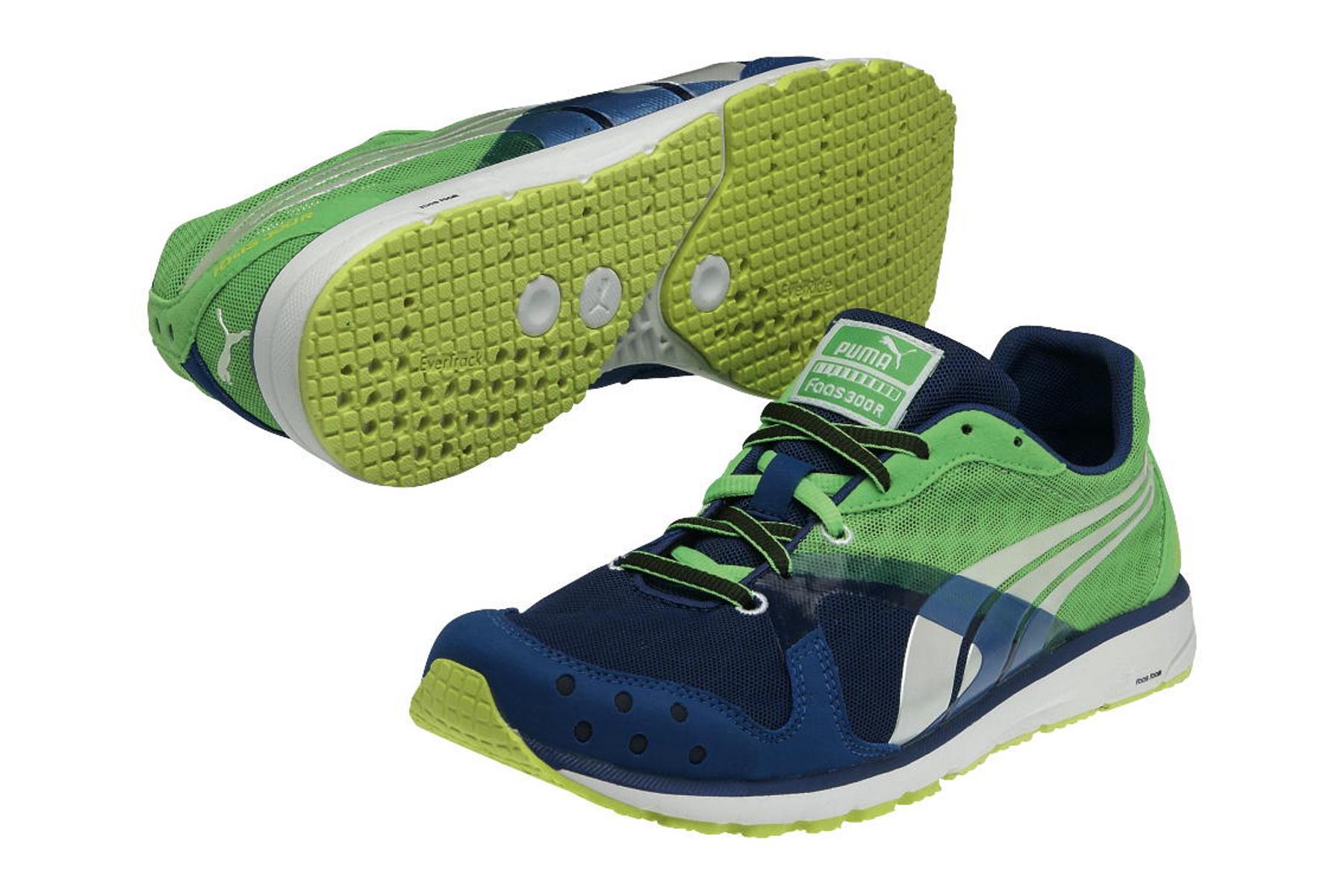 Foto Zapatillas de competición PUMA Faas 300 v2 verde/azul para homb, 42 foto 550143