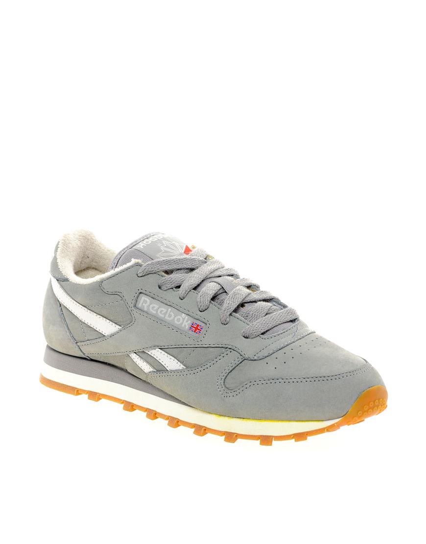 Foto Zapatillas de deporte color gris vintage clásicas de Reebok Gris foto 612766