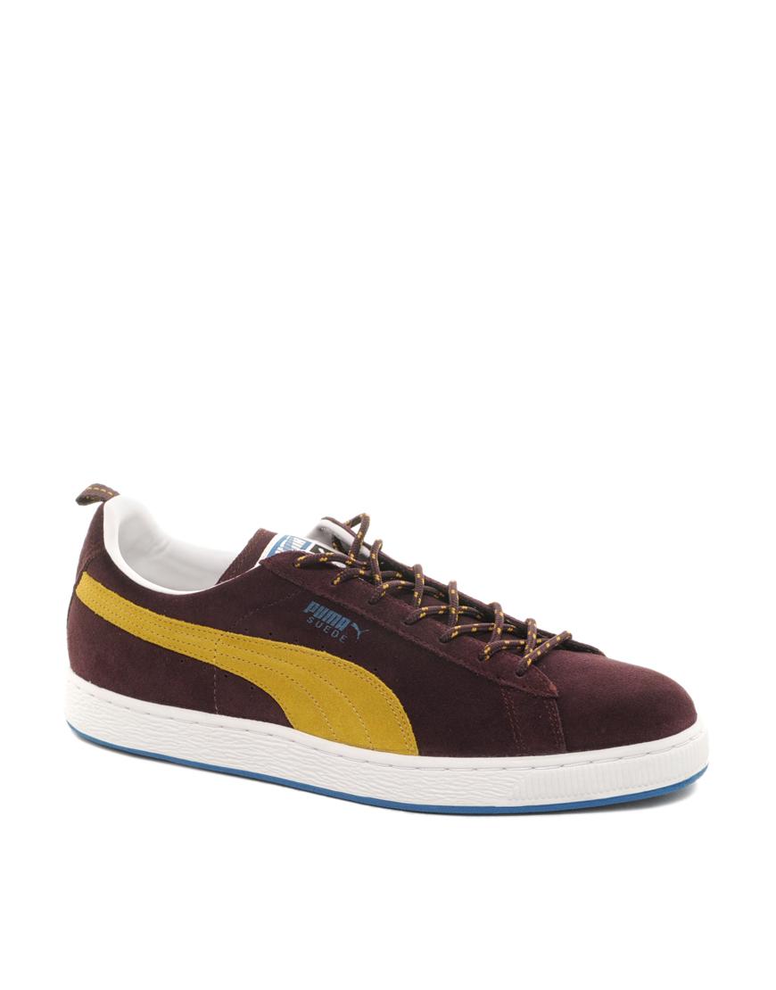 Foto Zapatillas de deporte de ante de Puma Rojo foto 48105