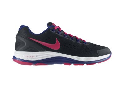 Foto Zapatillas de running Nike LunarGlide 4 - Chicas - Blanco/Morado - 6Y foto 180725