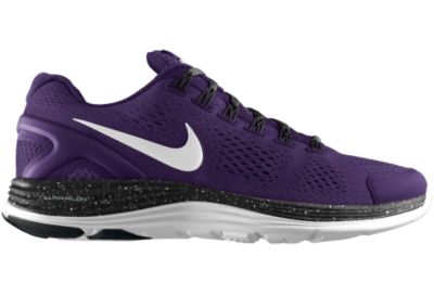 Foto Zapatillas de running Nike LunarGlide 4 iD - Chicos - Purple - 5Y foto 354250