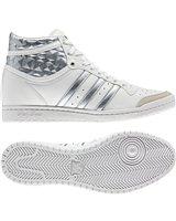 Foto Zapatillas deportivas de caña alta de piel, tacón en cuña, Top Ten Hi Sleek Heel W foto 973101