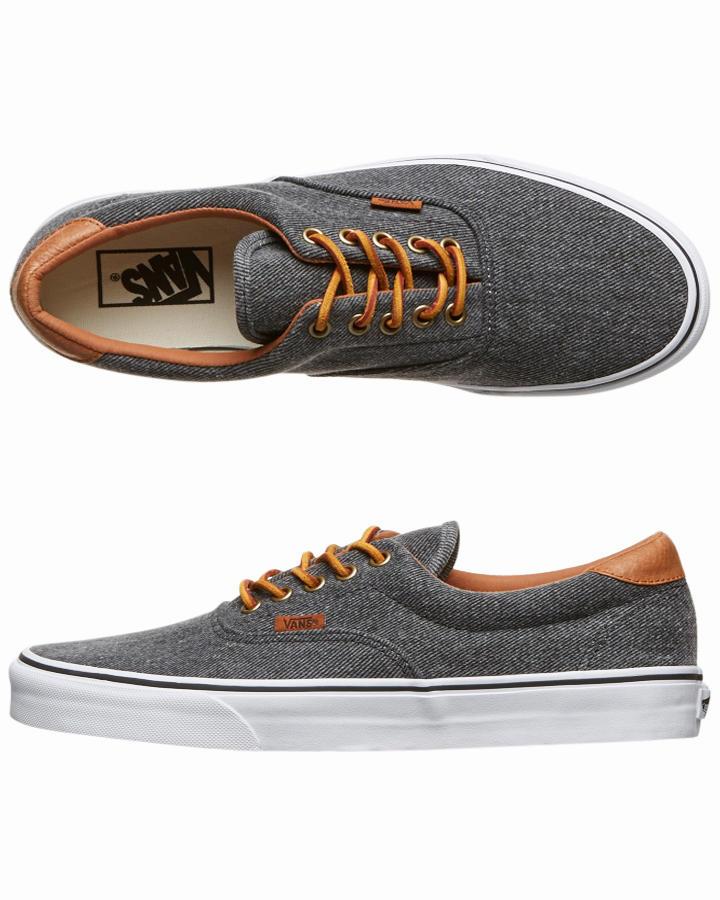 Foto Zapatillas Era 59 De Vans - Washed Twill Black foto 960732