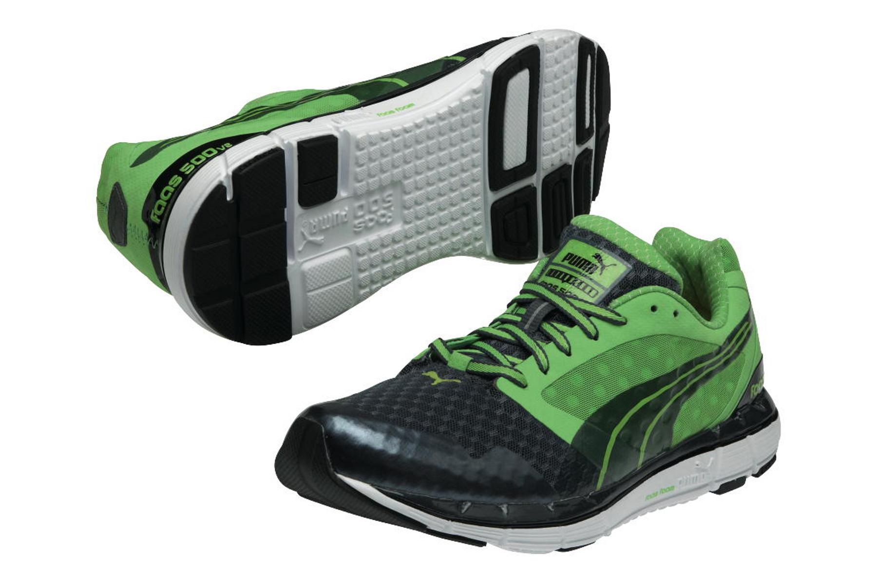 Foto Zapatillas neutras PUMA Faas 500 v2 verde/negro para hombre , 42,5 foto 563194