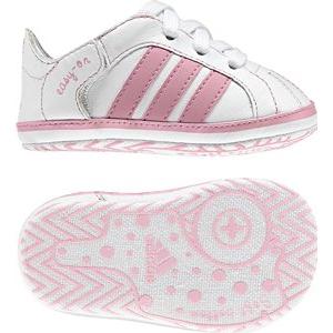 Foto Zapatillas para bebé Superstar V Crib de Adidas de color rosa foto 98483