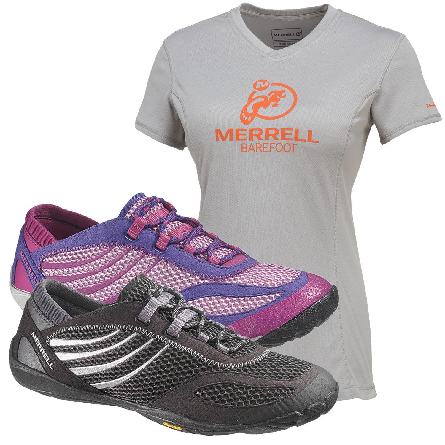 Foto Zapatillas para mujer Merrell - Pace Glove + camiseta gratis Black foto 326155