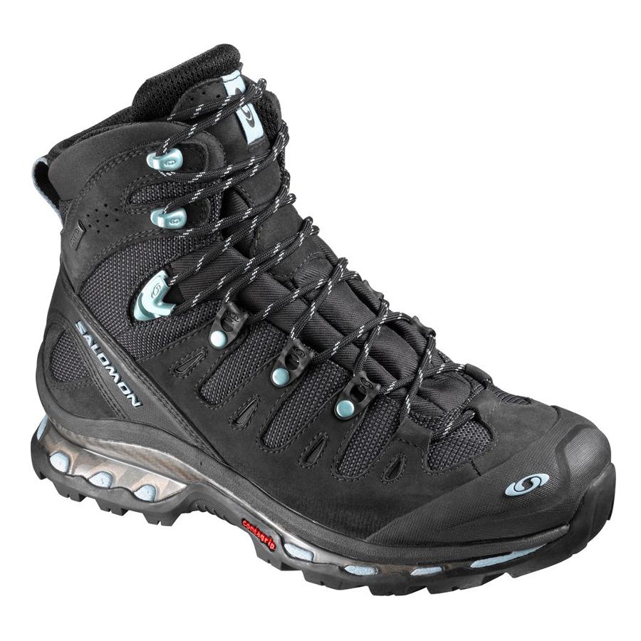 Foto Zapatillas Salomon Quest 4D GTX negras/azules, 40 foto 465128