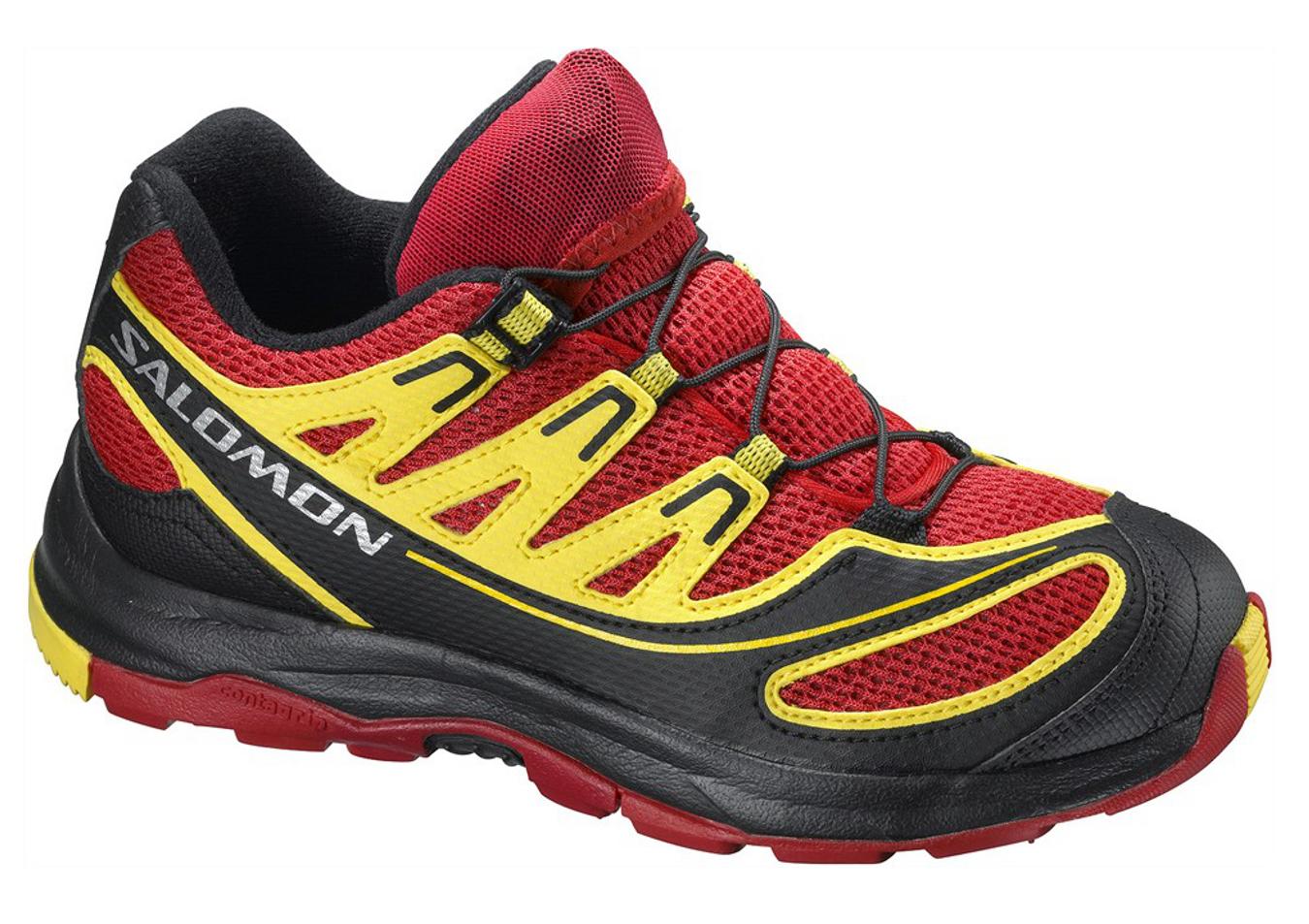 Foto Zapatillas Salomon XA Pro 2 rojo vivo/amarillo para niños, 36 2/3 foto 843231