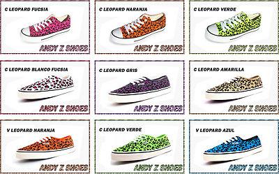 Foto Zapatillas Skate Andy-z Leopard Gran Stock Modelos Y Tallas. Shoes Lona Verano foto 551644
