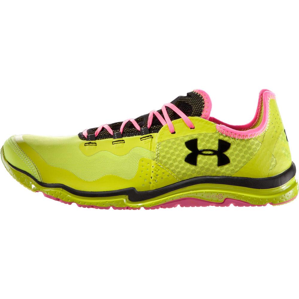 Foto Zapatillas Under Armour - Charge 2 Racer - UK 11 Lime/Pink/Black foto 234882