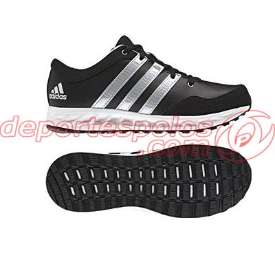 Foto zapatillas/adidas:falcon elite 2 lea k 4.5 negro1/ foto 440896