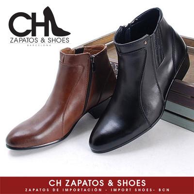 Foto Zapatos Botas Hombre Cuero Buena Calidad. Tallas De 40 A 43. Nuevo foto 322924