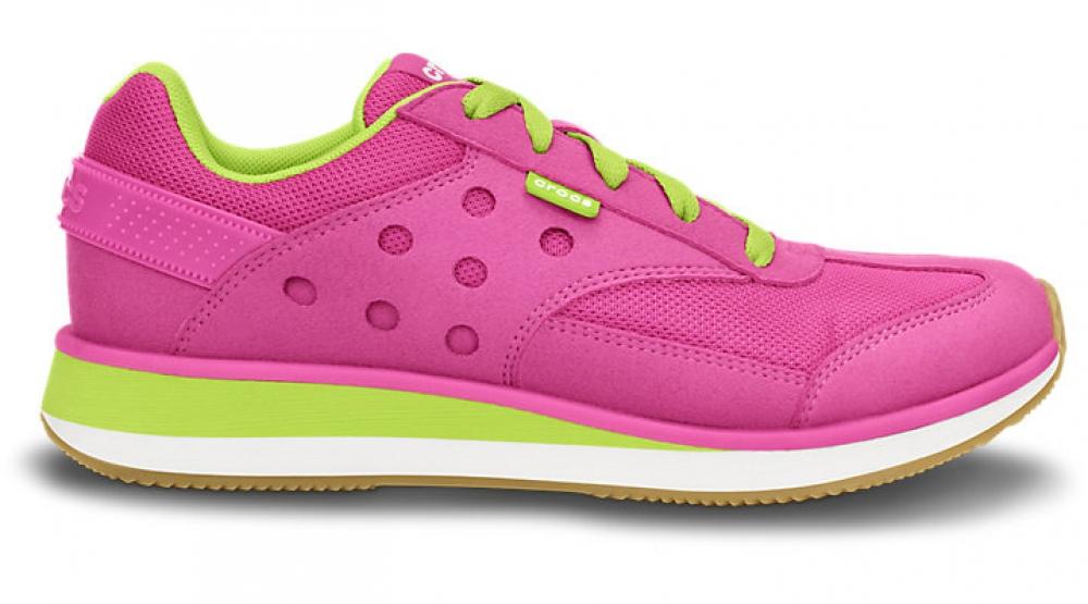 Foto Zapatos Crocs Crocs Retro Sneaker W Fuchsia/Volt Green foto 574264