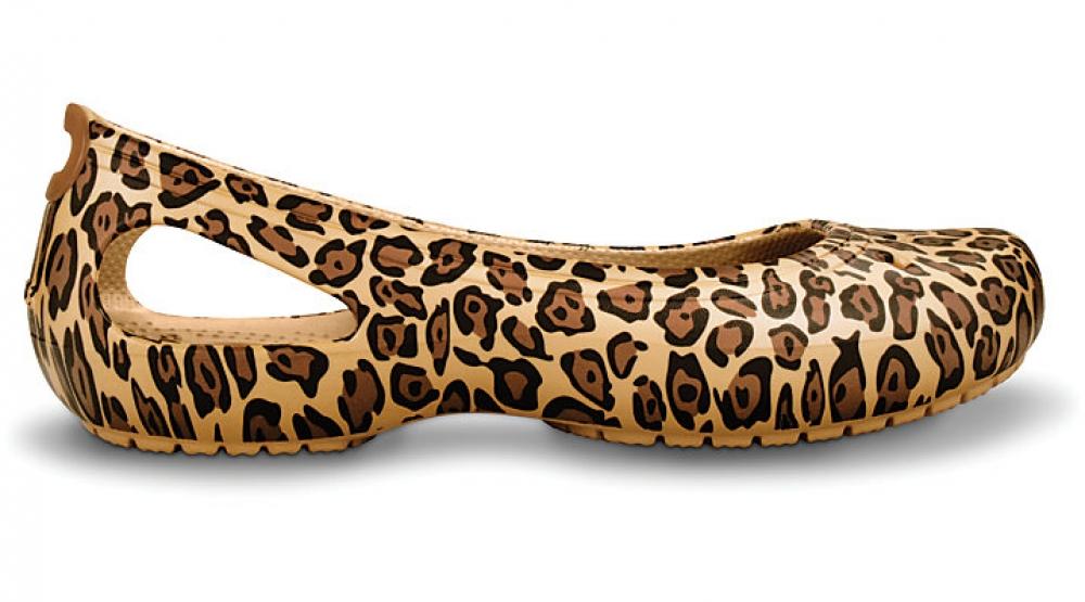 Foto Zapatos Crocs Kadee Leopard Gold/Black foto 410660