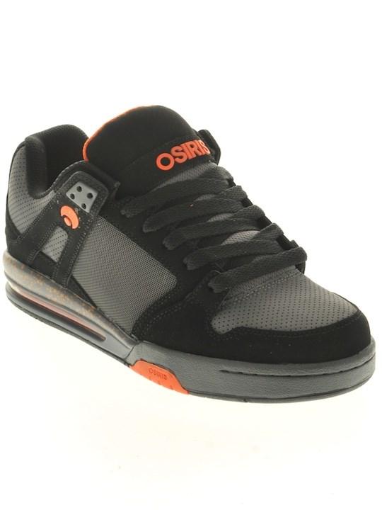 Foto Zapatos Osiris Pixel Negro-Charcoal-Anaranjado foto 695243