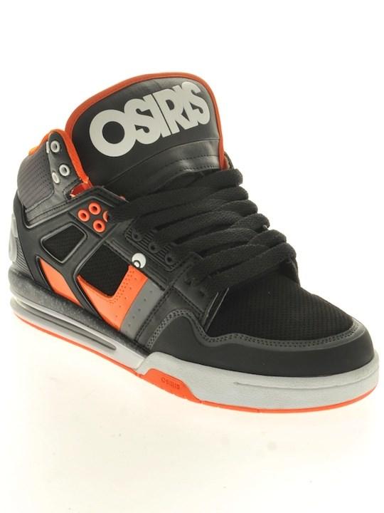 Foto Zapatos Osiris Rucker Negro-Charcoal-Anaranjado foto 695238