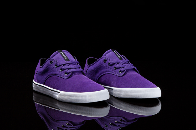 Foto Zapatos Supra · Pistol · Purple / White foto 217214